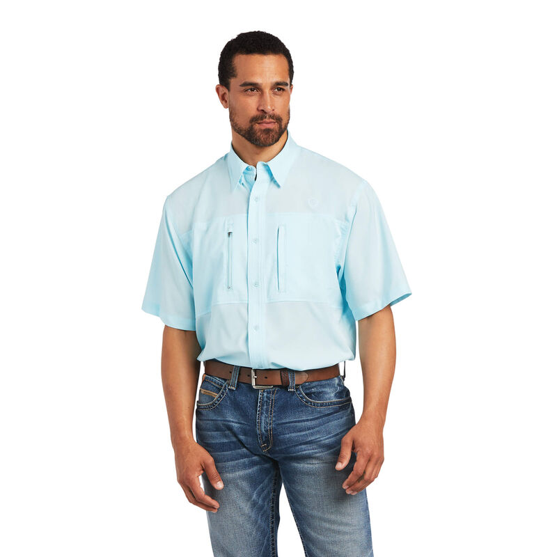 Ariat Hemden Herren - Venttek Classic Fit HellBlau ( XKREU-7384 )